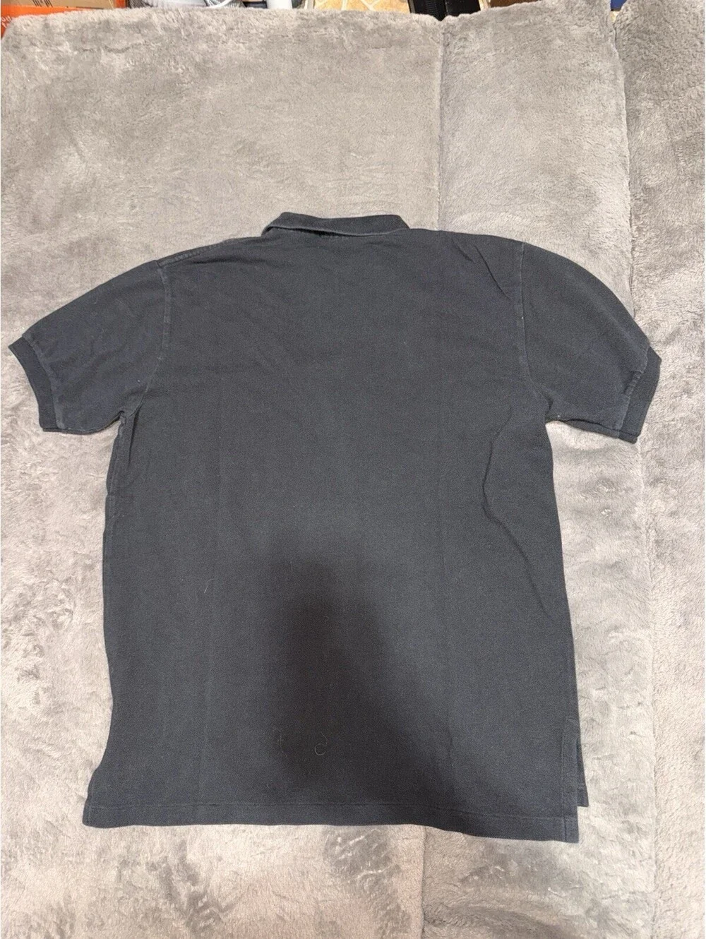 Polo Ralph Lauren Mens Large Black Red Pony Short Sleeve